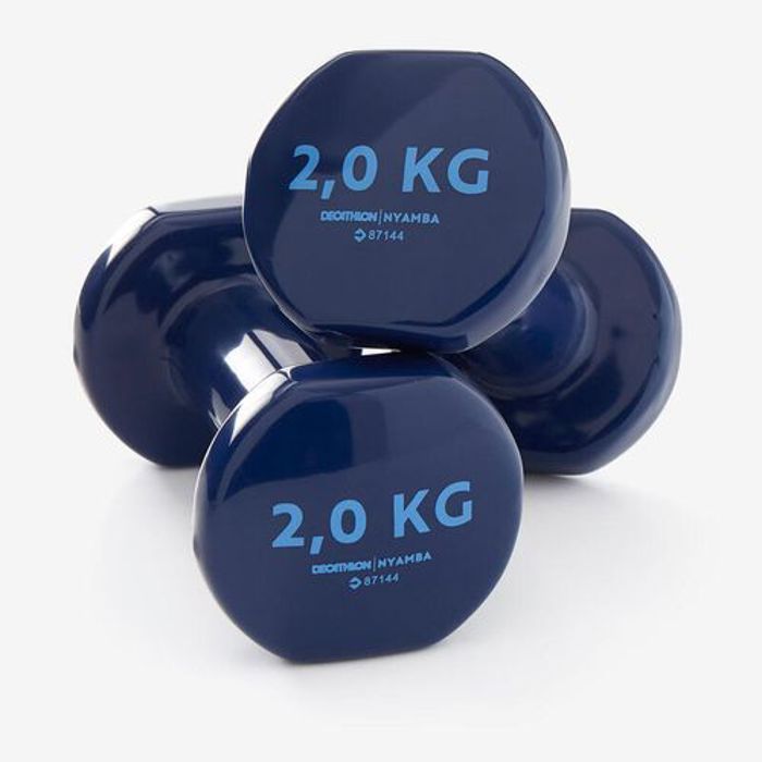 Haltères Fitness - Non spécifié - 2 kg - Multicolore - Polyvalents - Ne roulent pas