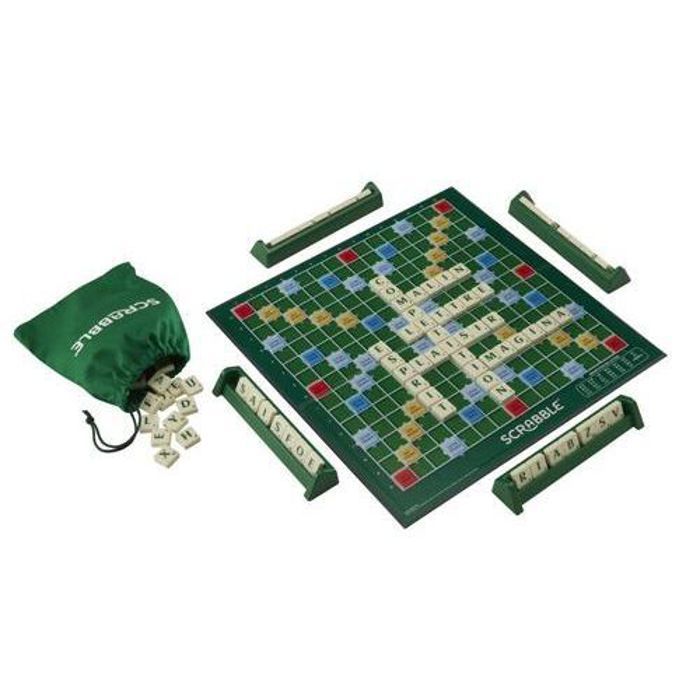 Jeu de lettres Mattel Scrabble Classique