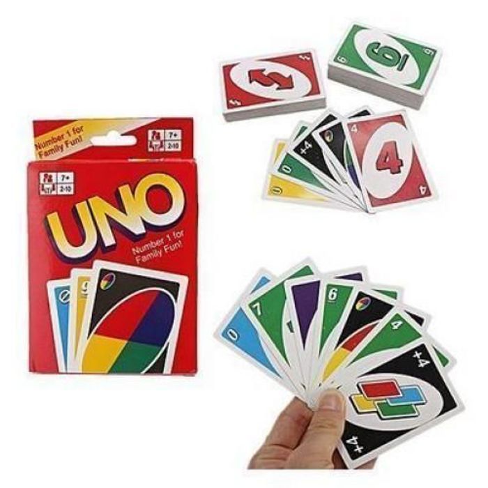 Uno Jeu de cartes Famille Amusement Carte À Jouer Jeu de Société Pokers Jeu De Carte