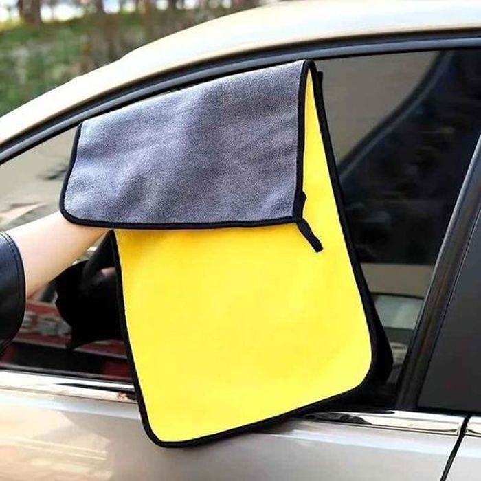 Serviette de nettoyage - Non spécifié - 50x70 cm - Microfibre - Réutilisable - Double face