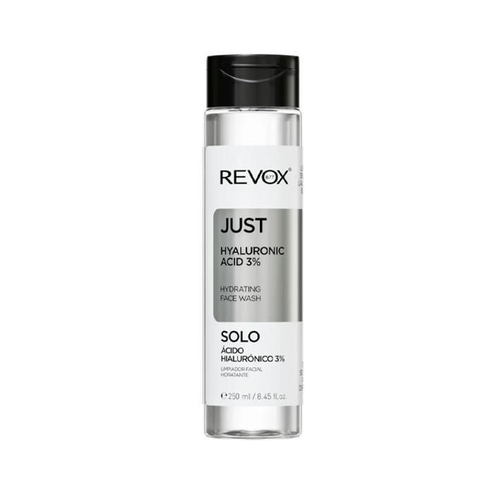 Nettoyant Visage - REVOX - B77 - Acide Hyaluronique 3% - 250 ml - Hydratant et Doux