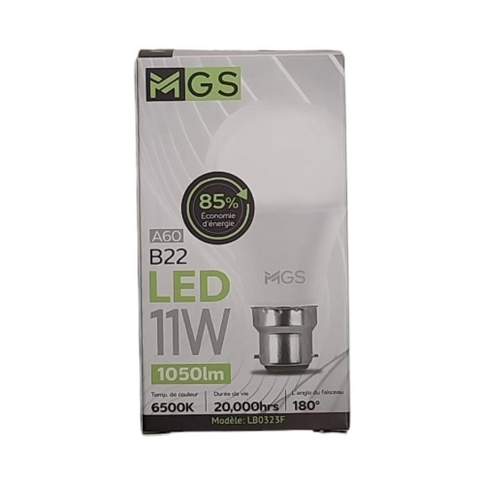 AMPOULE LED 11W E27 6500 K LB0323D