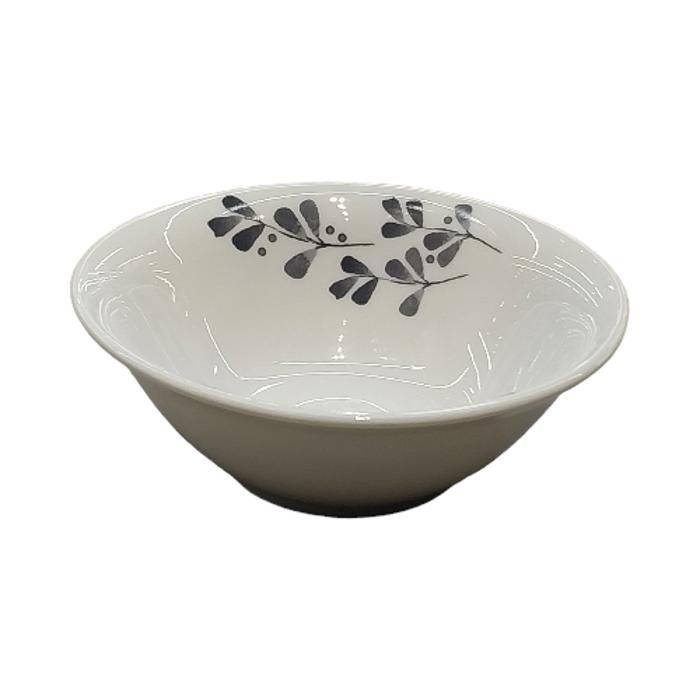 BOL EN PORCELAINE AVEC DECO (S) 11,5*6CM