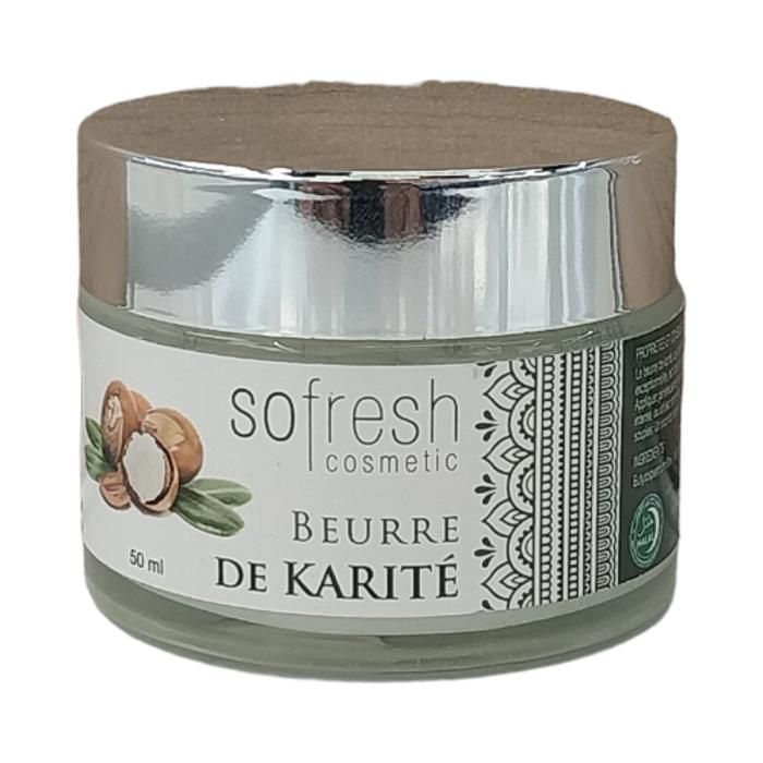 CREME HYDRATANTE BEURRE DE KARITÉ SOFRESH 50 ML