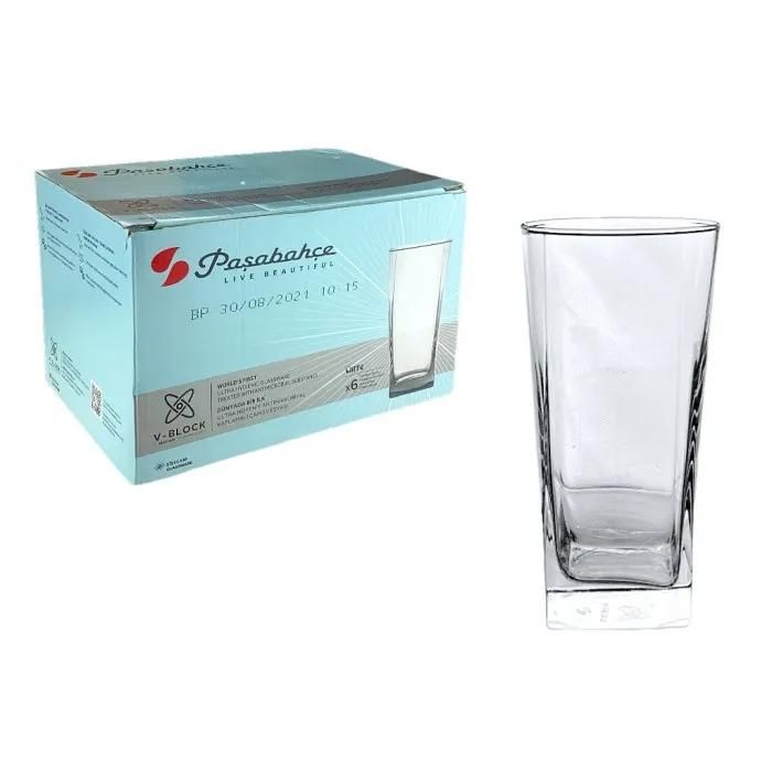 6 verres à eau carré  FH  290 CC PASABACHE