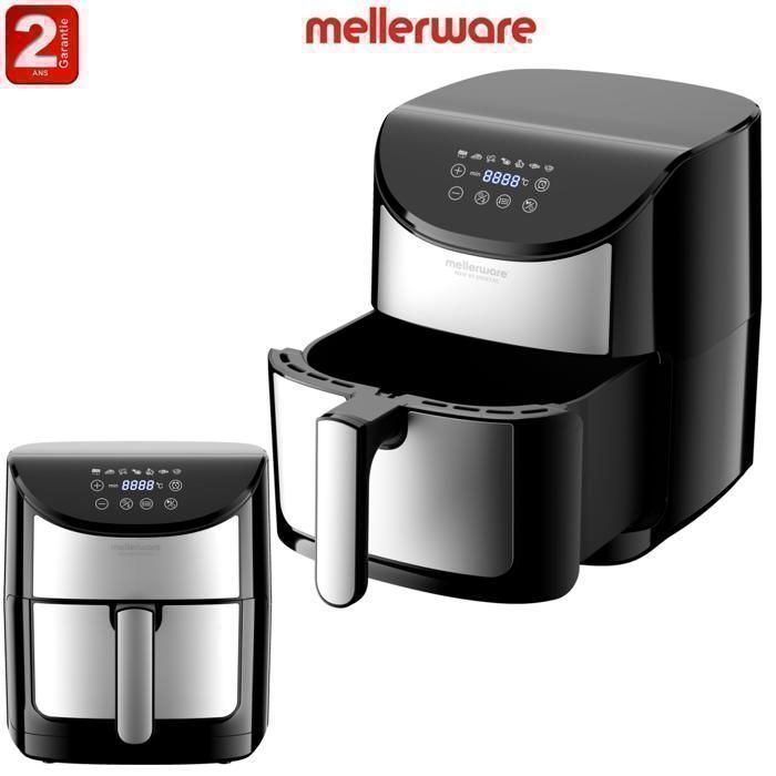 Friteuse sans Huile - MELLERWARE - MDF8S - 7 Programmes - 1500W - 7L
