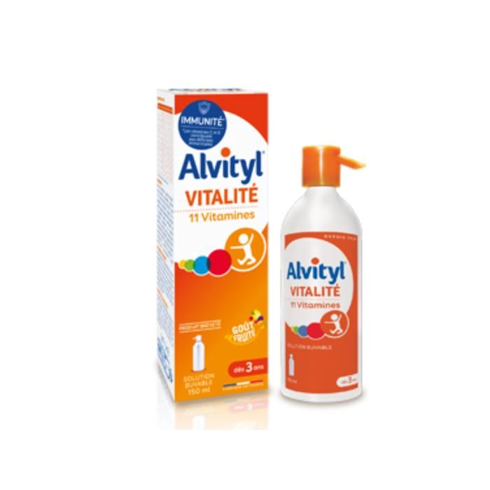 Alvityl Sirop Vitalité Flacon 150Ml