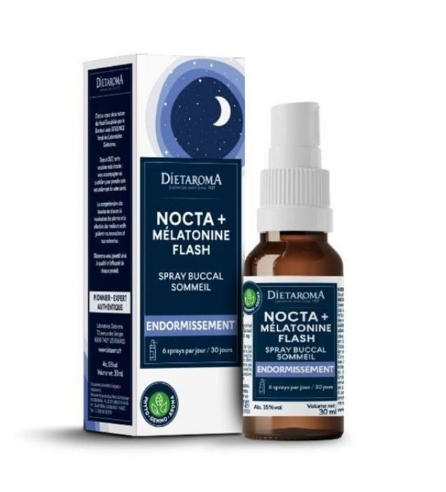 Dietaroma Nocta+ Mélatonine Flash 30Ml