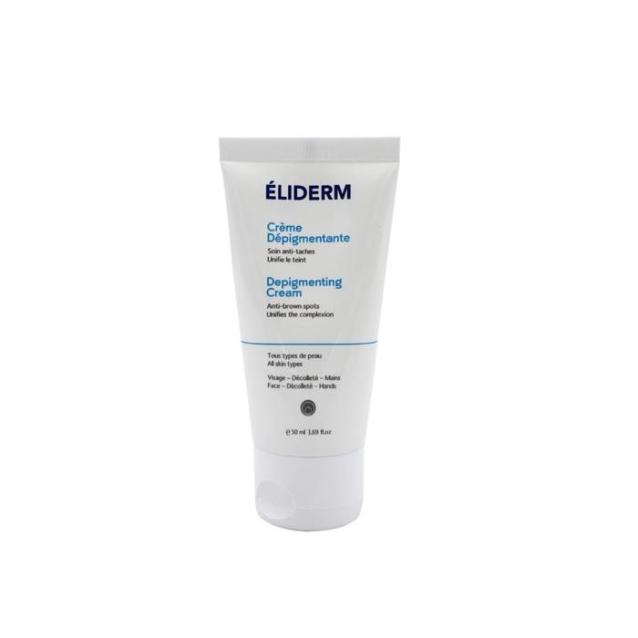 Crème Dépigmentante - ELIDERM - 50ml - Hydratant Visage - Texture Crème - Sans Parabène