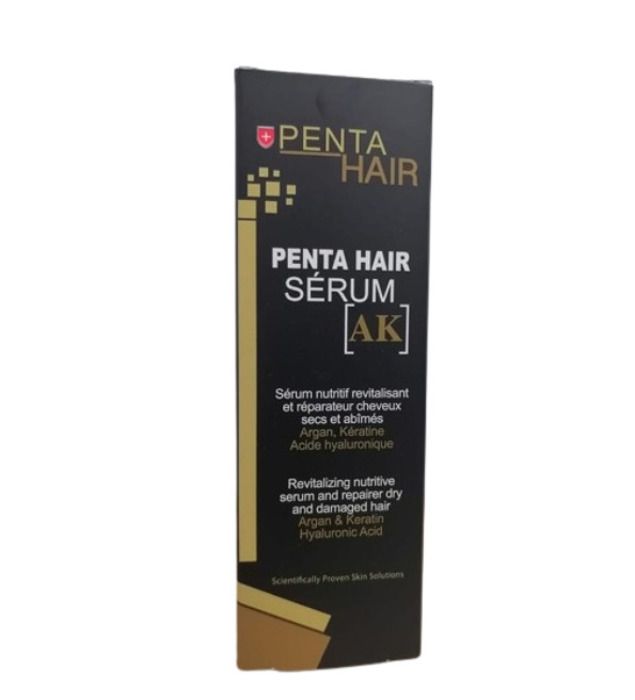 Soin Capillaire - Penta - Sérum AK Argan Kératine - 100 ml - Nourrit et Répare - Cheveux Sains