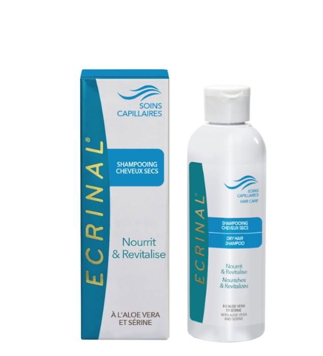 Shampooing - Ecrinal - Cheveux Secs - 200Ml - Soin Capillaire - Tous types de cheveux