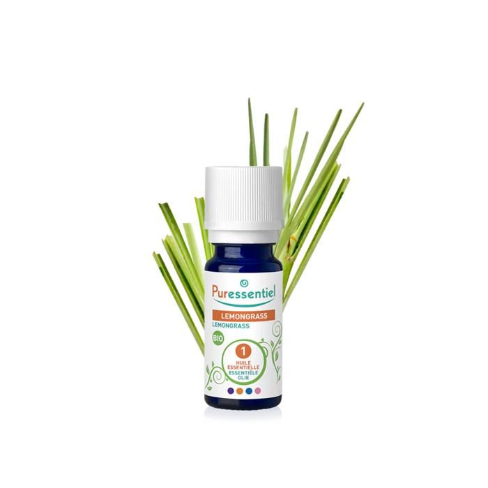 Huile Essentielle - Puressentiel - Lemongrass - Bio - 10Ml - Soin Capillaire