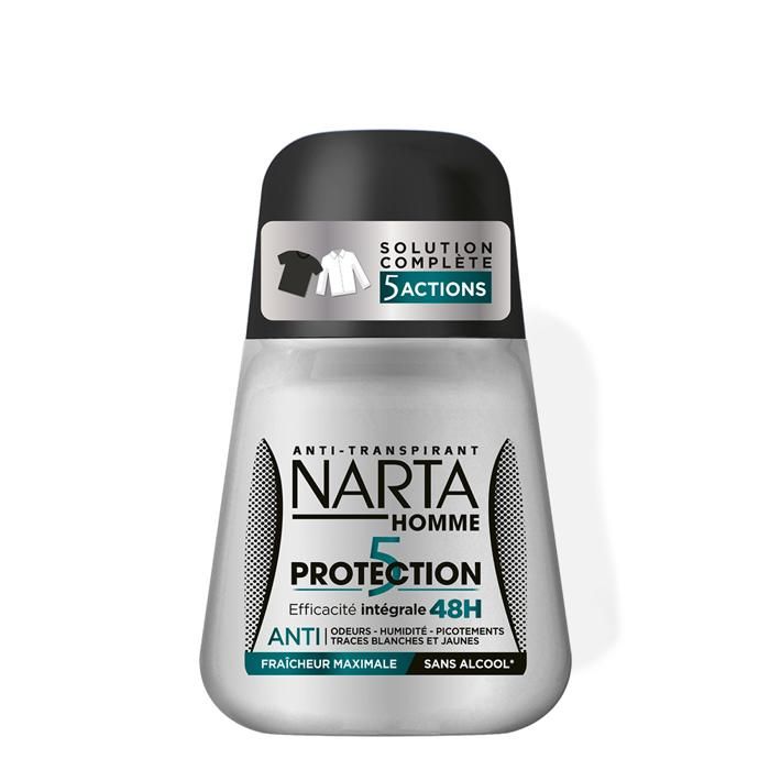Déodorant Roll On - NARTA - Impeccable - 50ML - Anti-traces - Sans alcool - Homme