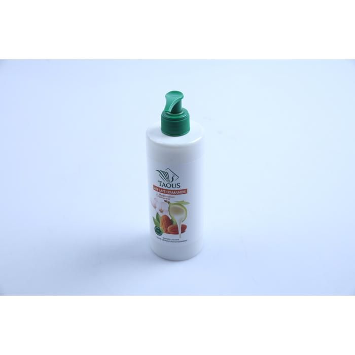 Savon Liquide - TAOUS - Lait d’Amande Douce - Hydratant - Sans Parabène - Pour Adultes
