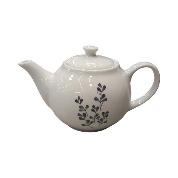THÉIÈRE EN PORCELAINE AVEC DECO 800ML