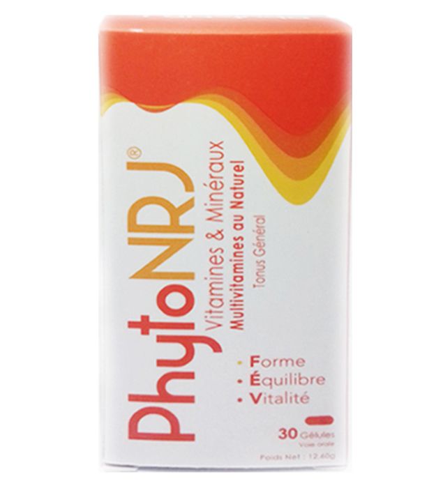 Phyto Nrj stress  Vitamine Mineraux 30Gelules