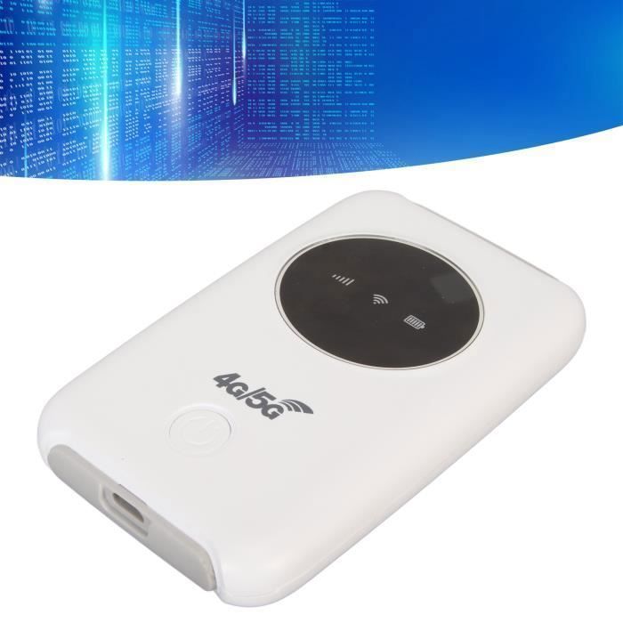 Modem routeur Mobile 5G 4G LTE WiFi avec emplacement pour carte SIM Portable