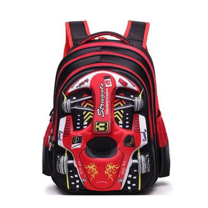 Sac à dos - GENERIC - Voitures de course - Durable - Imperméable - Confortable