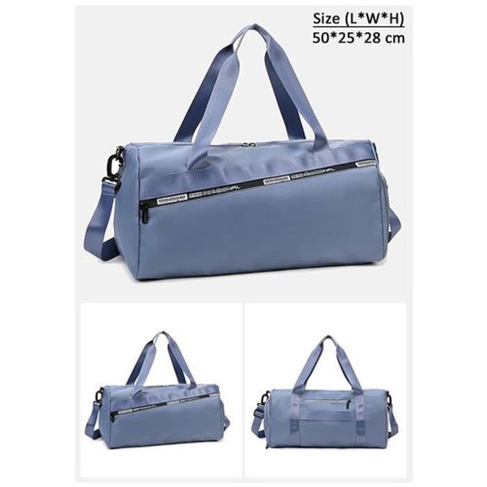 Sac à bandoulière de sport, parfait pour le gym, le voyage et le rangement de vêtements.