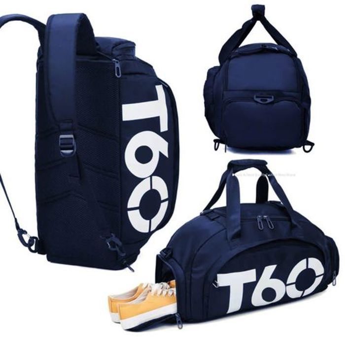 Sac de sport - GENERIC - 3 en 1 - Léger - Imperméable - Bandoulière amovible