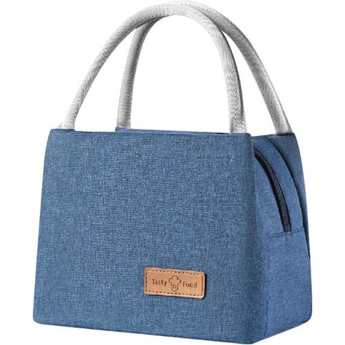 Sac isotherme pour repas - GENERIC - Pique-nique - Bleu - Rectangulaire - Design contemporain
