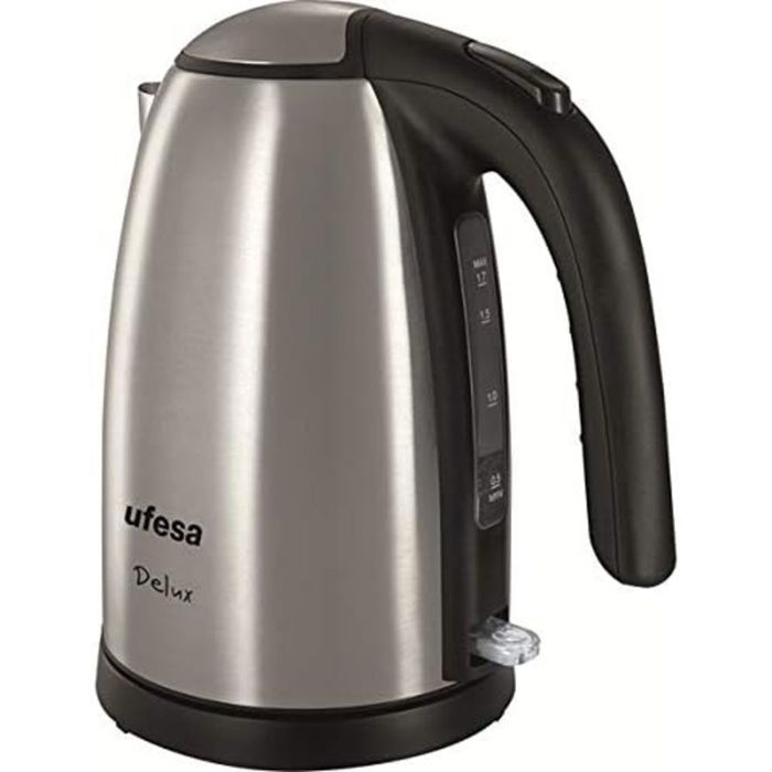 Bouilloire - Ufesa - Resia - 2200W - 1,7L - Inox avec sécurité