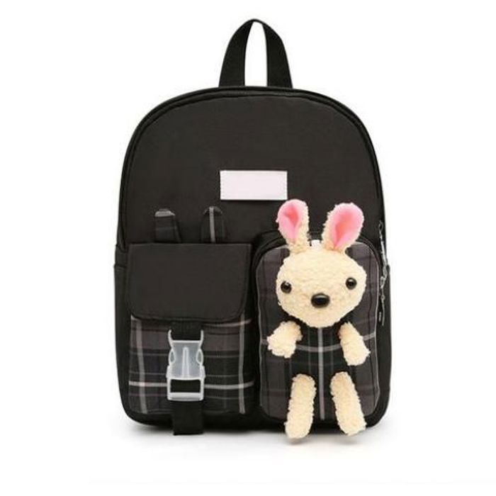 Sac à dos - GENERIC - Poupée - Jaune - Style Preppy - Mixte - 24x31x10cm