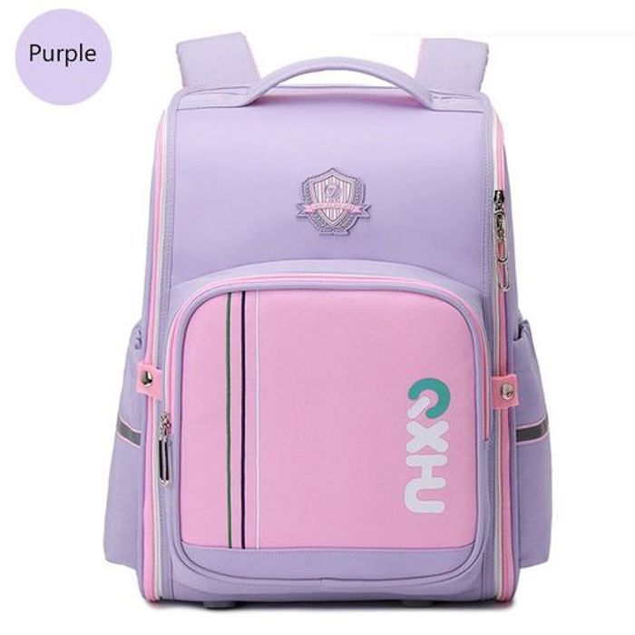Sac à dos - GENERIC - Violet - Léger - Orthopédique - Pour enfants