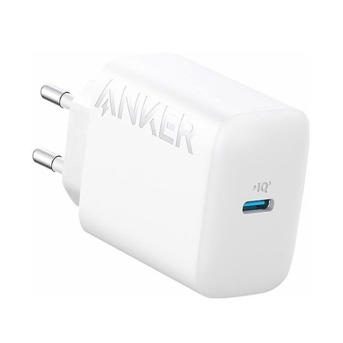 CHARGEUR  20W USB-C WHITE ANKER
