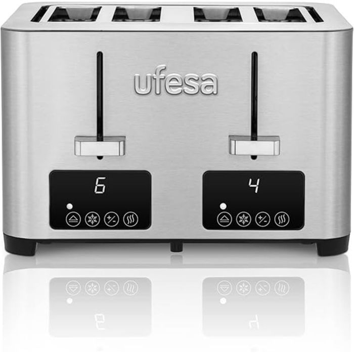 Toaster - UFESA - Quartet Delux - 4 Tranches - 1500W - Design Élégant