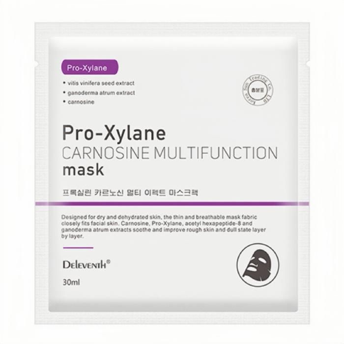 Masque Facial - DELEVENTH - Pro-Xylane Carnosine - 30ml - Hydratant - Tous types de peau