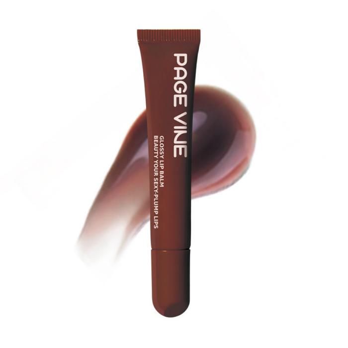 Gloss à Lèvres - PAGE VINE - Sexy Plump Lips #08 - 12ml - Hydratant - Lèvres pulpeuses - Réduit les ridules