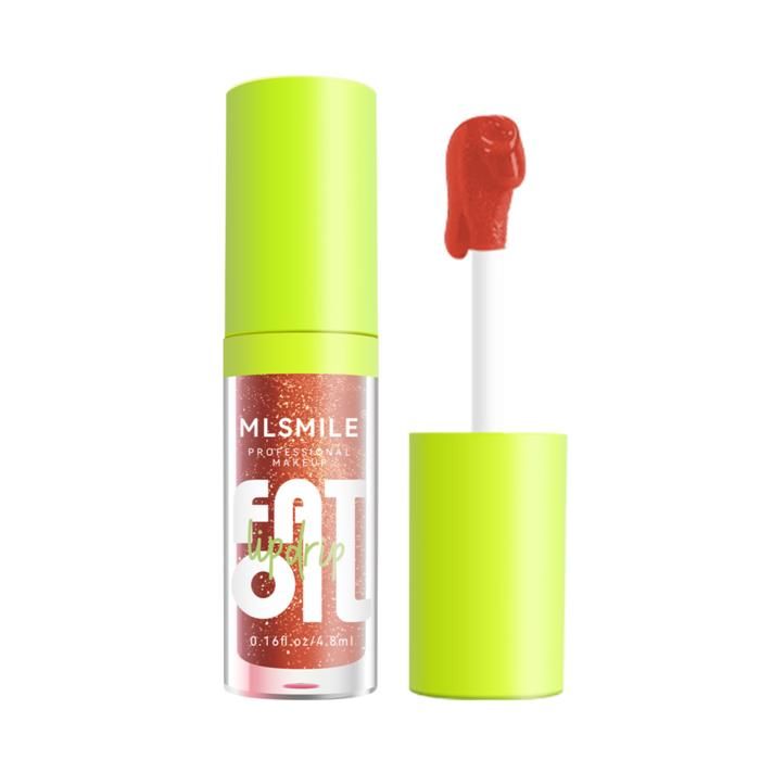 Huile à Lèvres - MLSMILE - Fat Perks Fit Lip Oil #06 - 4.8ml - Effet miroir - Hydratation profonde