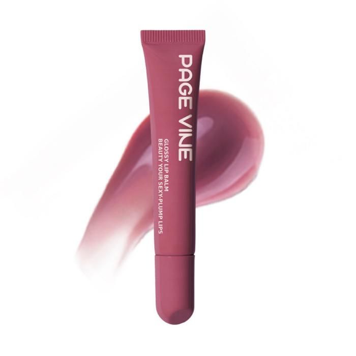 Gloss à Lèvres - PAGE VINE - Sexy Plump Lips #07 - 12ml - Hydratant - Effet Brillant - Lèvres Pulpeuses