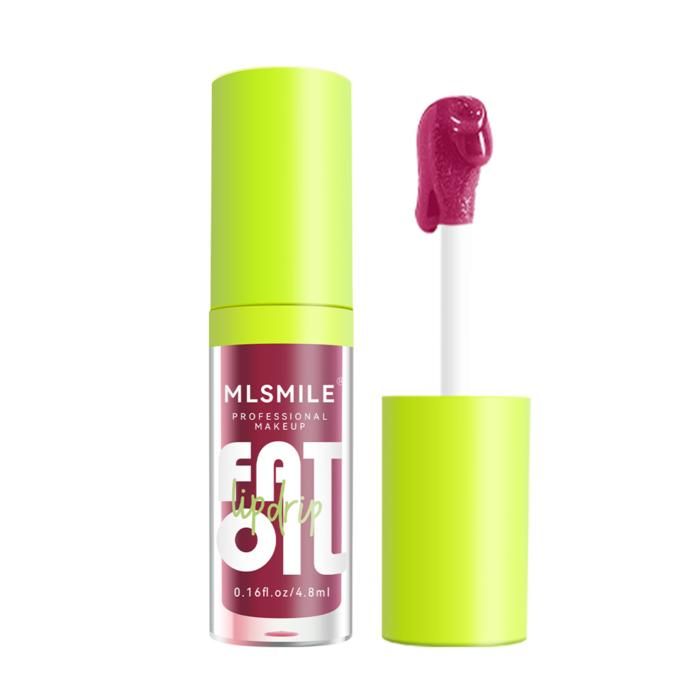 Huile à Lèvres - MLSMILE - Fat Perks Fit Lip Oil #04 - 4.8ml - Effet miroir - Hydratation profonde