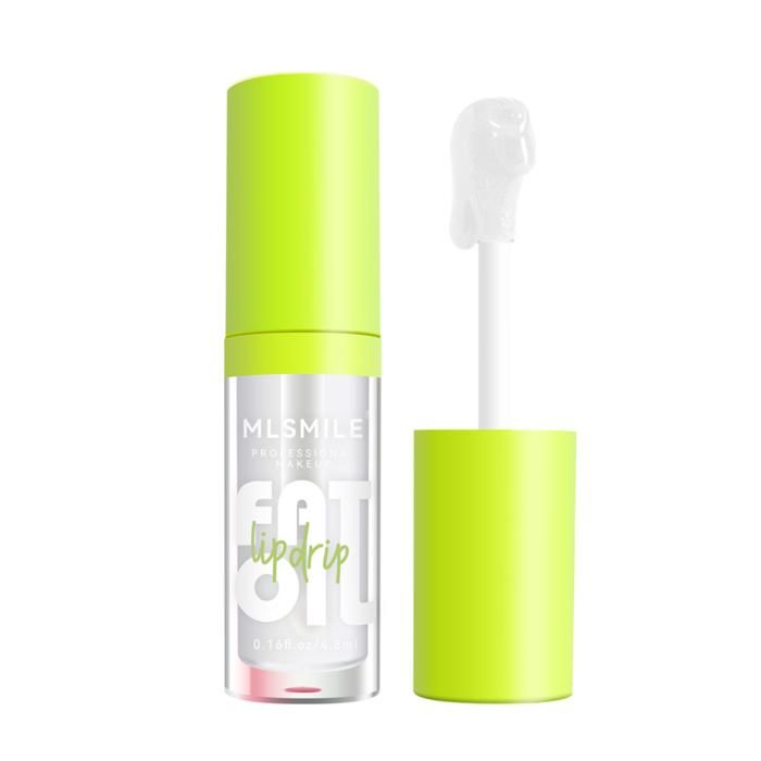 Huile à Lèvres - MLSMILE - Fat Perks Fit Lip Oil #01 - 4.8ml - Effet miroir - Hydratation profonde