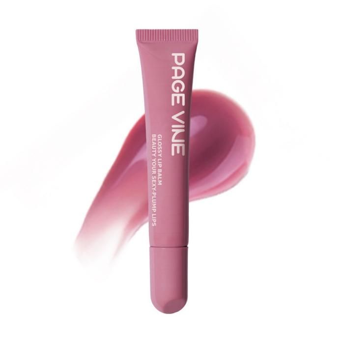 Gloss à Lèvres - PAGE VINE - Sexy Plump Lips #04 - 12ml - Hydratant - Effet Brillant - Lèvres Pulpeuses