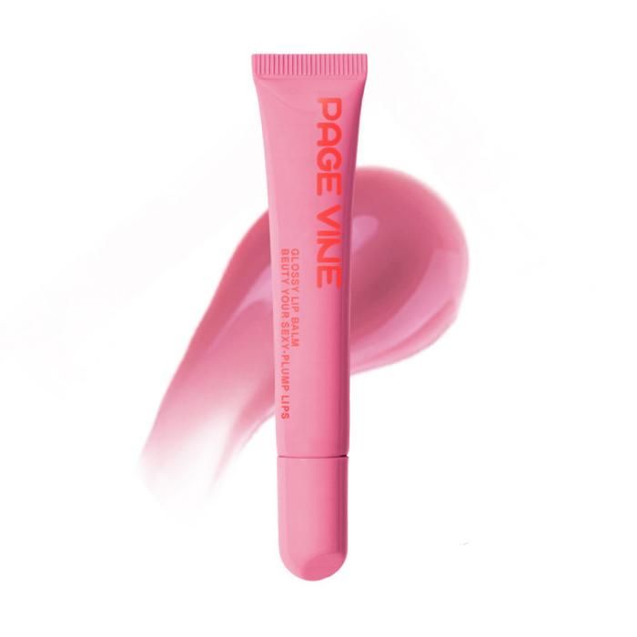 Gloss à Lèvres - PAGE VINE - Sexy Plump Lips #03 - 12ml - Hydratant - Lèvres pulpeuses - Réduit ridules