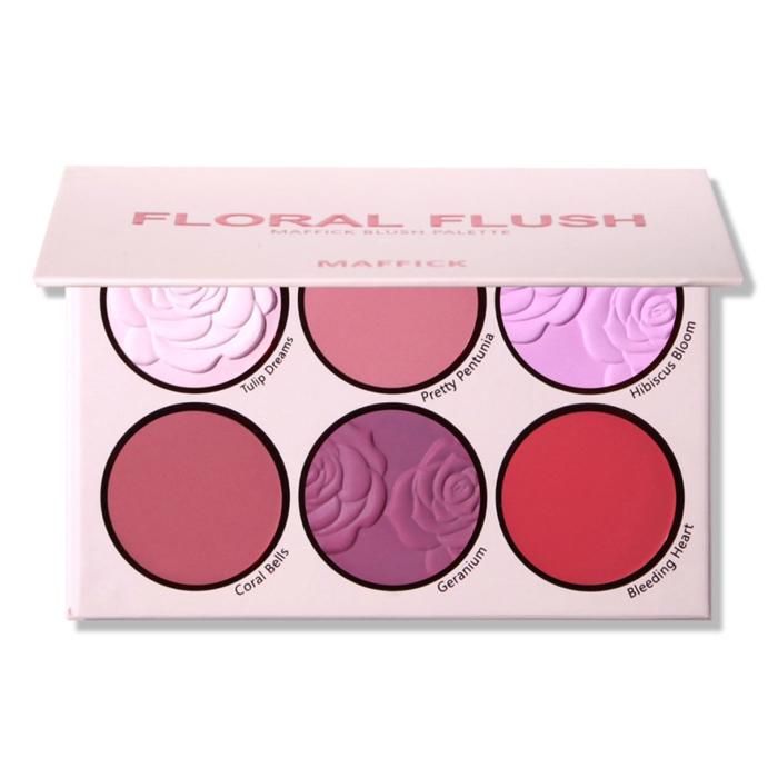 Blush - MAFFICK - Floral Flush - 6 Couleurs - Mat - Design Élégant