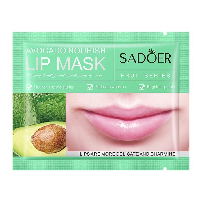 Masque pour Les Lèvres - SADOER - Hydratant - Avocat - 8g - Soin des lèvres