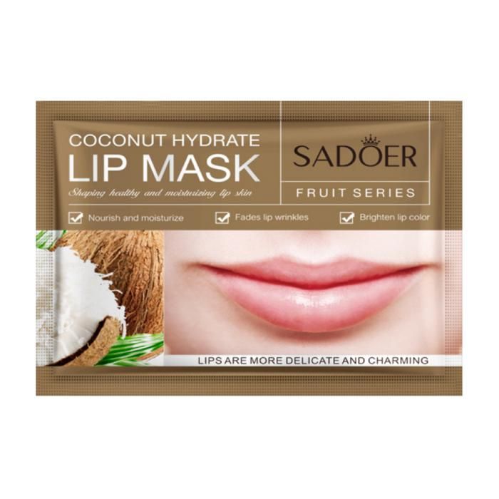Soin des lèvres - SADOER - Masque Hydratant - 8g - Coco - Douceur et Hydratation
