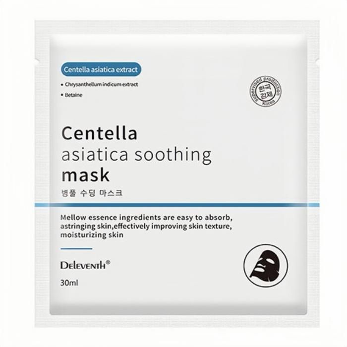 Masque Facial - DELEVENTH - Centella Asiatica - 30ml - Hydratant - Tous types de peau
