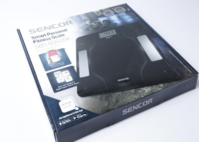 Pèse-personnes - SENCOR - SBS 8002BK - Bluetooth - Noir - Intelligent