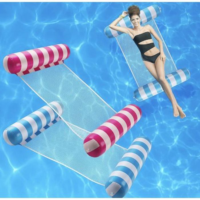 Hamac gonflable - GENERIC - Multicolore - Plastique - Utilisation extérieure - Adulte