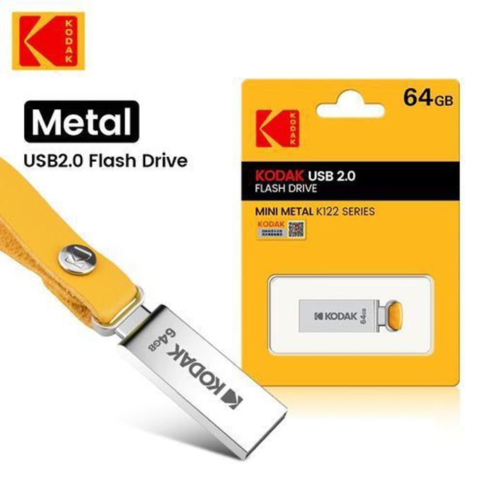Kodak USB 64GB Flash Drive Mini Métal K122 Séries High Speed