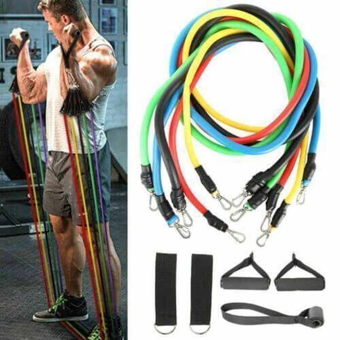 Produit kit fitness Bandes élastiques de résistance Résistance Majestic(Couleur aléatoire)