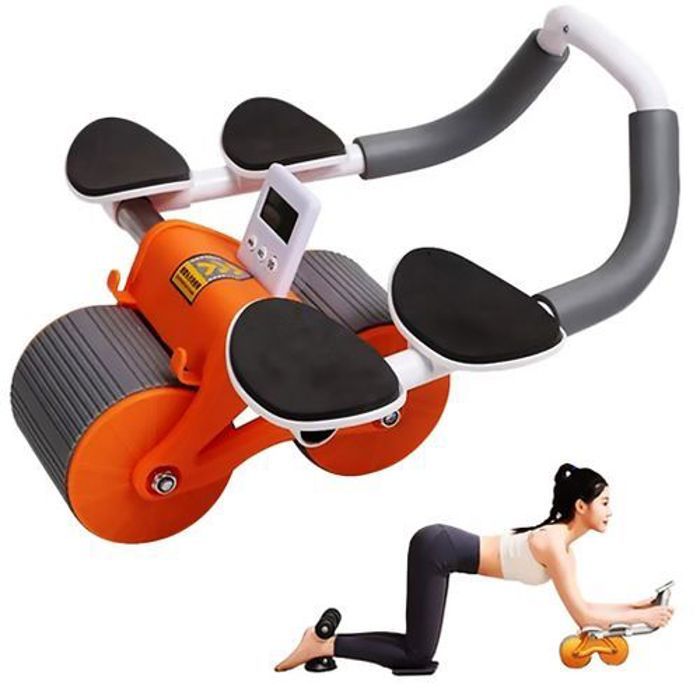 Rouleau d'exercice abdominal - Non spécifié - Rebond automatique - Support de coude rembourré - Fitness