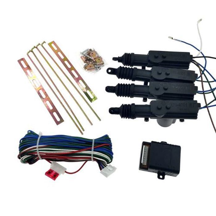 Système de verrouillage central de voiture universel, 12V, avec support de montage