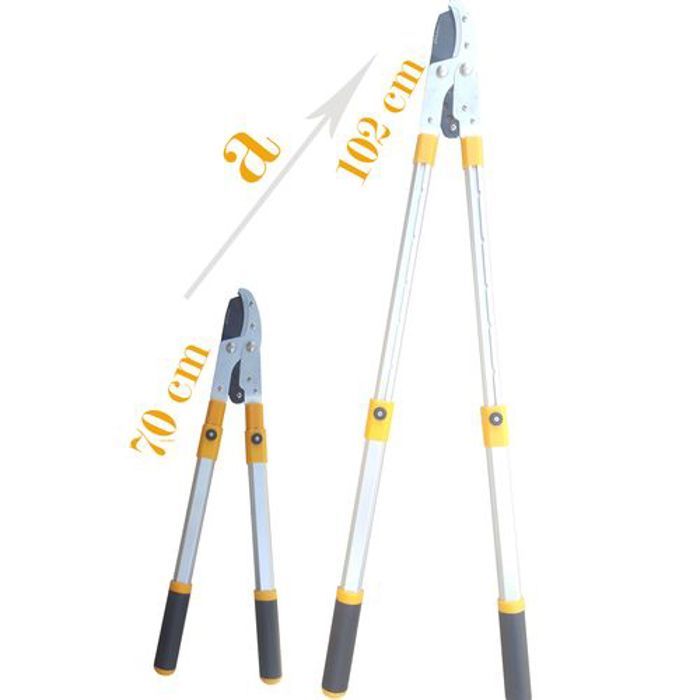 Epica ciseaux de branche Coupe Branche De Jardin Sécateur Ciseaux Cisaille (Aluminium)