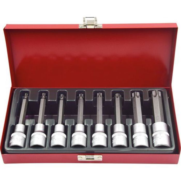 Kit de Réparation Électrique Polyvalent avec 8 Embouts et Douilles